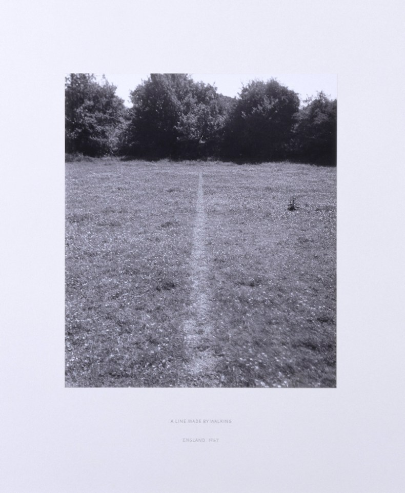 A Line Made by Walking (1967), Richard Long. © Richard Long / DACS, London
