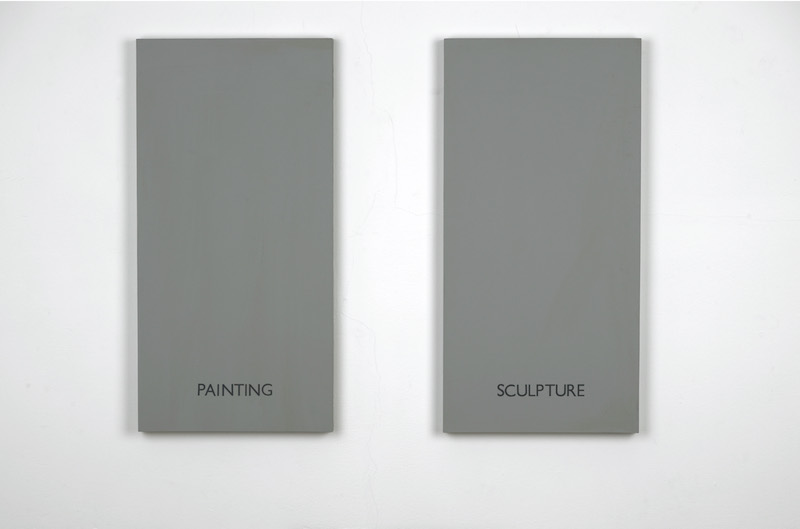 Painting / Sculpture (1966–67), Art & Language (Terry Atkinson and Michael Baldwin).