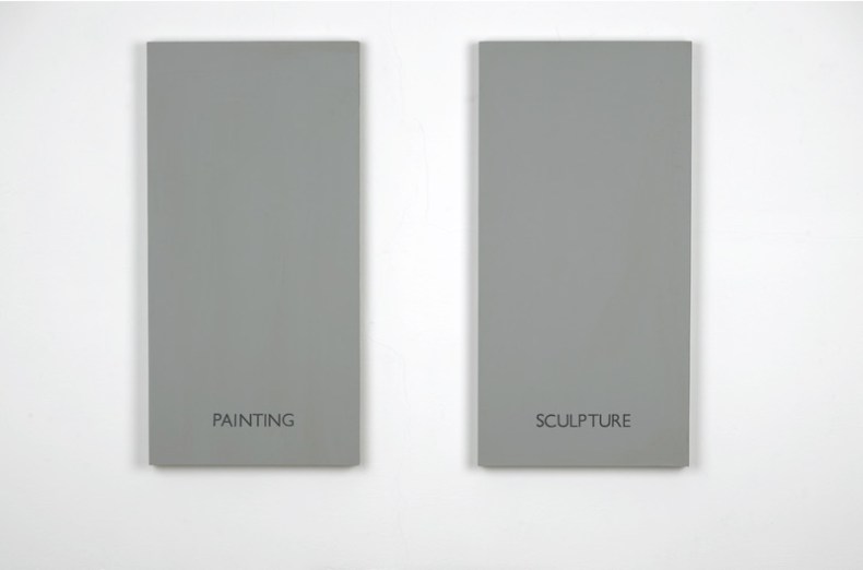 Painting / Sculpture (1966–67), Art & Language (Terry Atkinson and Michael Baldwin).