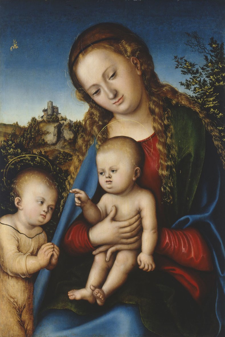 Virgin and Child with St. John as a Boy