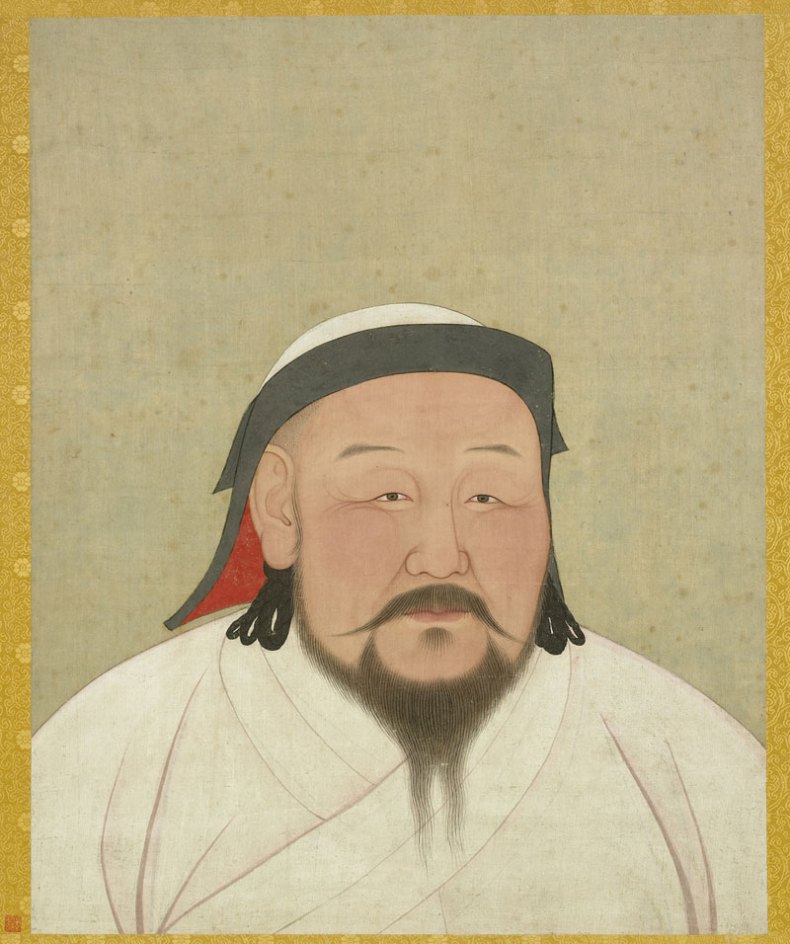Kublai Khan as the first Yuan emperor, Shizu (Yuan dynasty: 1271–1368). Photo: © National Palace Museum, Taipei