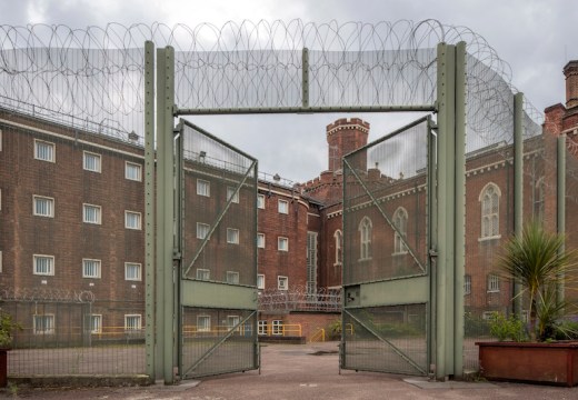The exterior of Reading Prison