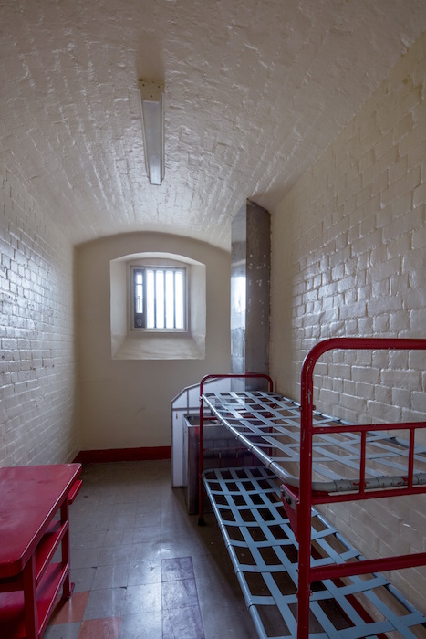 Oscar Wilde's cell at Reading Gaol.