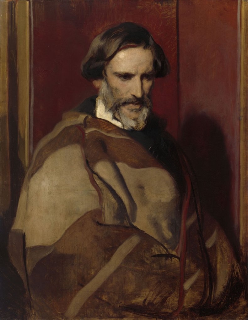 Portrait of John Gibson, R.A. (c. 1850), Sir Edwin Landseer.