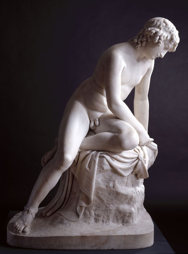 Narcissus (1838), John Gibson. Photo: © Royal Academy of Arts, London.