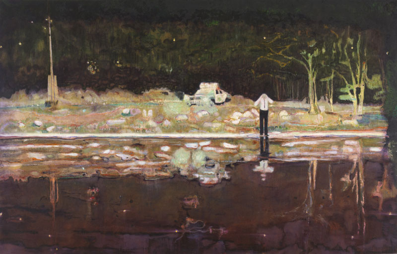 Echo Lake (1998), Peter Doig.