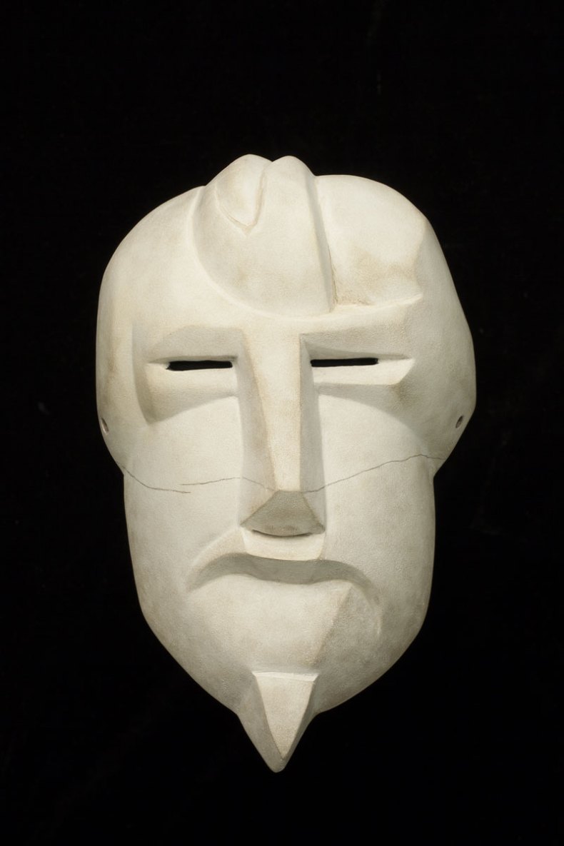 At Twilight / Mask of Ezra Pound (After Henri Gaudier-Brzeska)