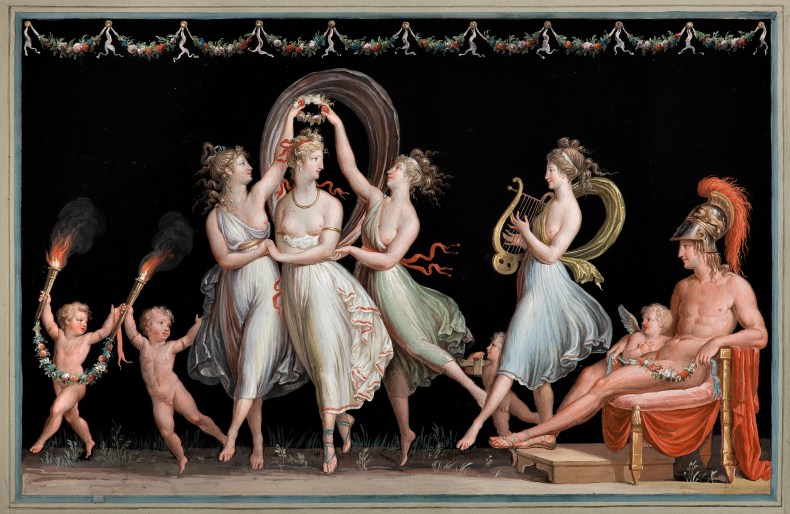 The Graces and Venus dancing in front of Mars (1799), Antonio Canova. © Museo e Gipsoteca Antonio Canova, Possagno (Treviso)