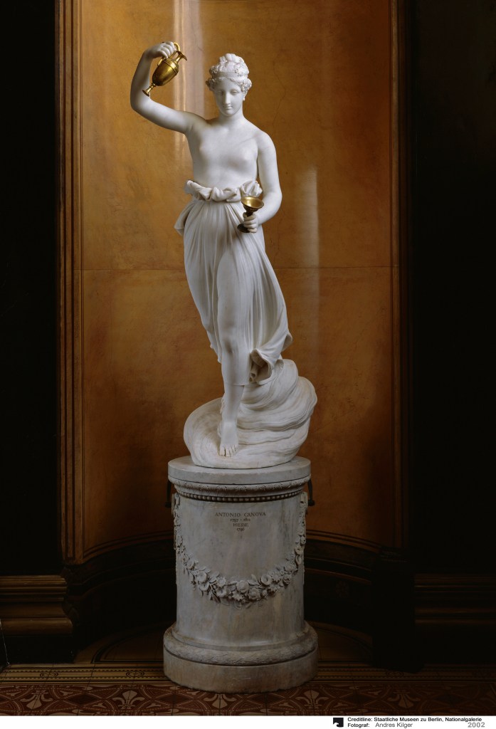 Hebe (1796), Antonio Canova. © Staatliche Museen zu Berlin, Alte Nationalgalerie / Andres Kilger