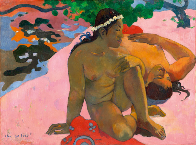 Aha oe feii? (1892), Paul Gauguin