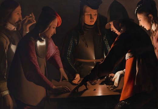 Dice Players (c. 1650–51), Georges de La Tour and Studio. © Preston Park Museum and Grounds