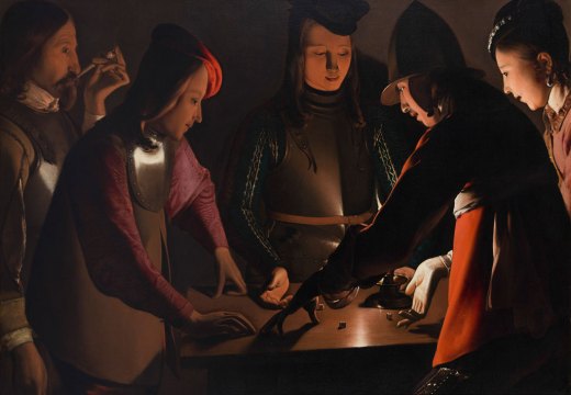 Dice Players (c. 1650–51), Georges de La Tour and Studio. © Preston Park Museum and Grounds
