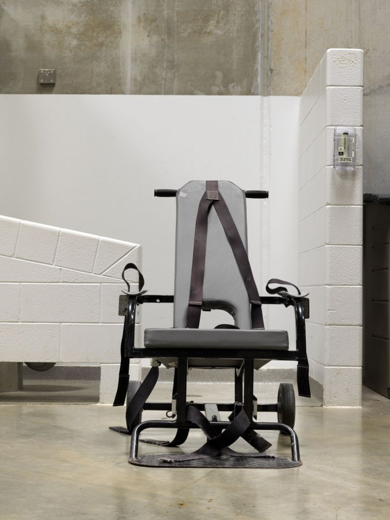 Guantanamo: If the Light Goes Out. Camp 6, Mobile force-feeding chair; from the series Guantanamo: If the Light Goes Out. © Edmund Clark; courtesy of Flowers Gallery, London and New York