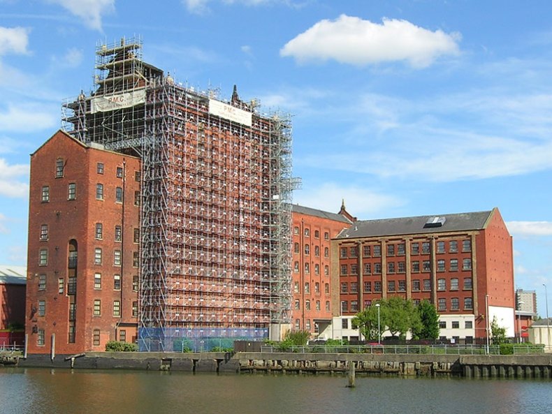 Victoria Mill, Grimsby, Lincolnshire. Photo copyright The Victorian Society