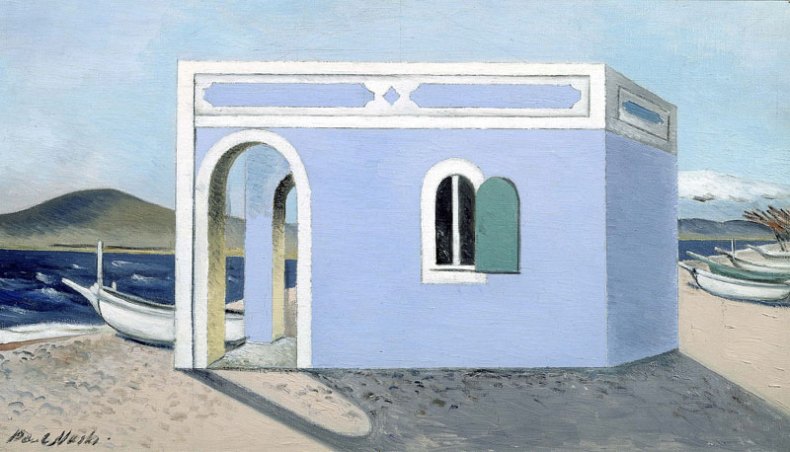Blue House on the Shore (1930–31), Paul Nash. © Tate