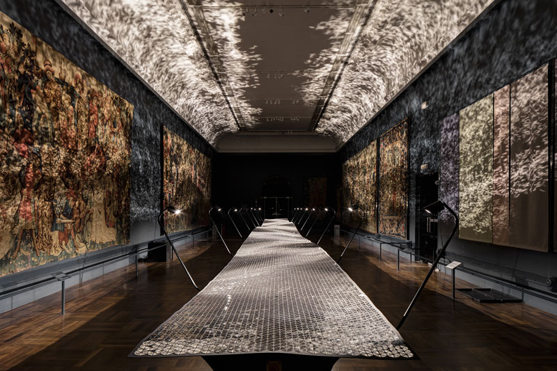 Foil by Benjamin Hubert, Layer x Braun, at the V&A for the London Design Festival