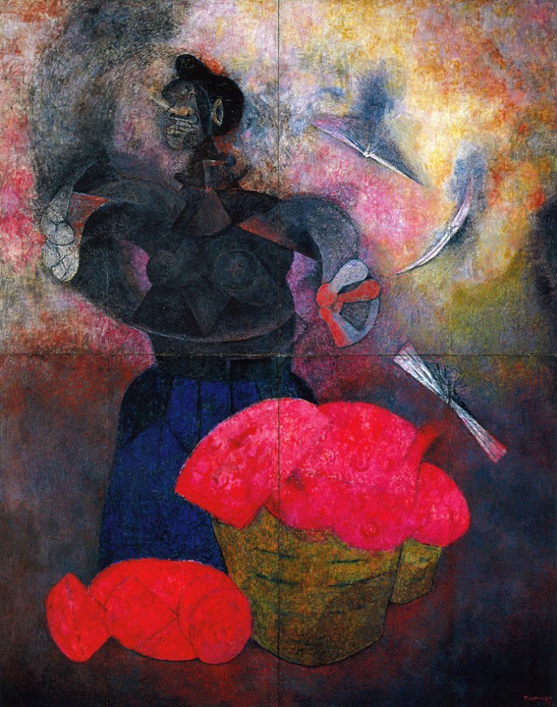 Homage to the Indian Race (1952), Rufino Tamayo. ©Rufino Tamayo/Visual Artists and Galleries Association, New York, New York