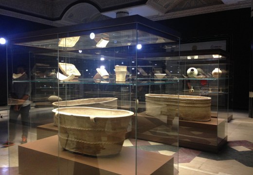 Inside the Basrah Museum. Photo: Eleanor Robson