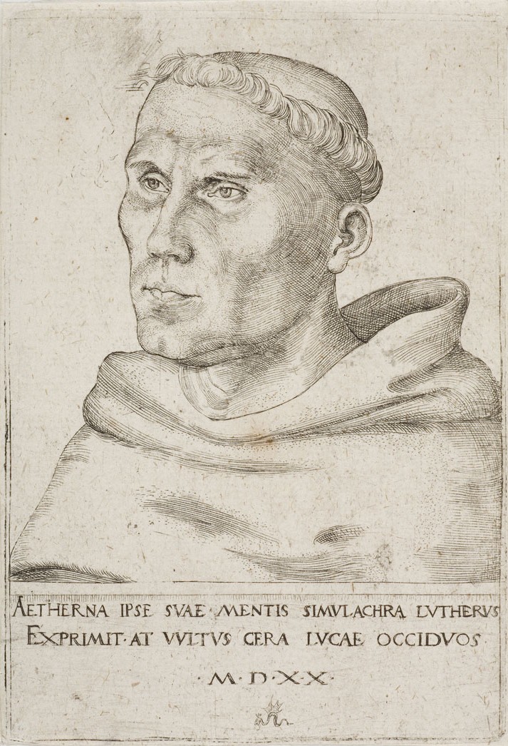 Martin Luther as an Augustinian Monk