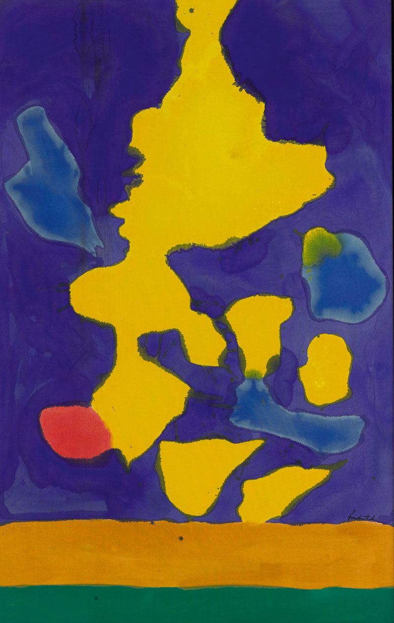 Saturn Revisited (1964), Helen Frankenthaler. Sotheby’s New York, $2.8m. Apollo Magazine Collectors' Focus: Abstract Expressionism
