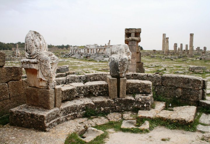 Cyrene in Libya is one of several sites in Libya from which artefacts are allegedly being smuggled