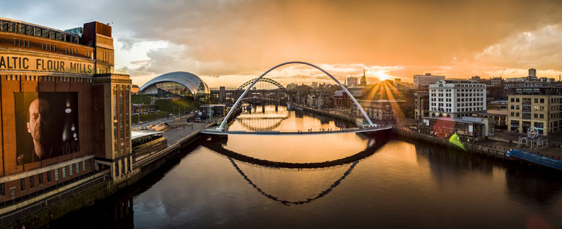 Newcastle and Gateshead Quayside. Photo: Visit England