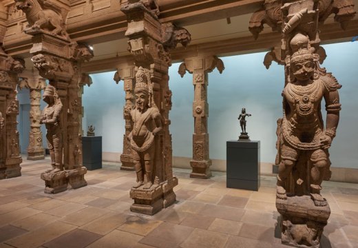 Hall from Madanagopalaswamy Temple (c. 1560), Madurai, South India. Photo: Joseph Hu, 2016