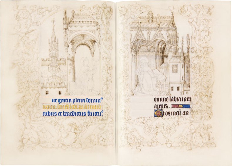 Book of hours for the use of Paris (c. 1407–08), Limbourg brothers, most likely Paul. Heribert Tenschert. TEFAF New York Fall