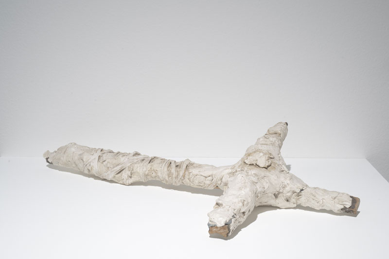 Untitled (cross) (1953), Jay DeFeo. The Menil Collection, Houston, Gift of Caroline Huber and Walter Hopps in honor of Dominique de Menil. © The Jay DeFeo Foundation / Artists Rights Society (ARS), New York. Photo: Paul Hester
