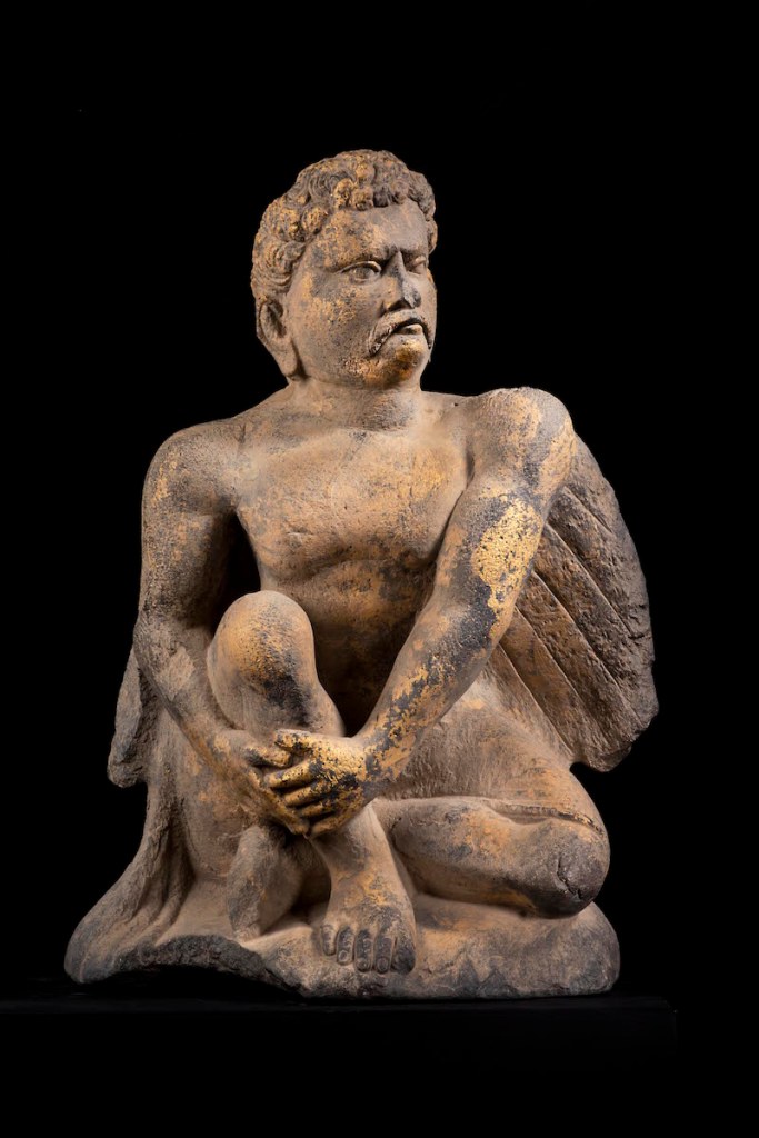 Figure of Atlas (2nd–3rd century), Gandhara.