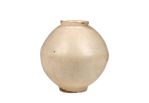 Moon jar (18th century; Korean, Joseon dynasty, 1392–1897)