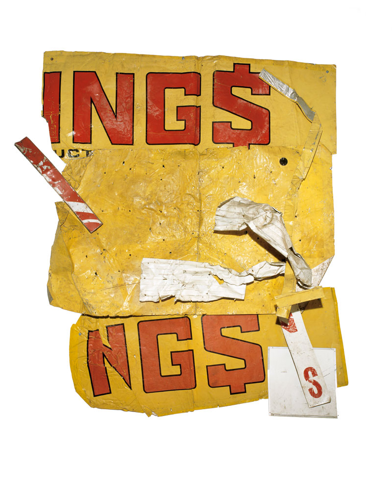 Yellow Moby Glut (1986), Robert Rauschenberg. Private collection.