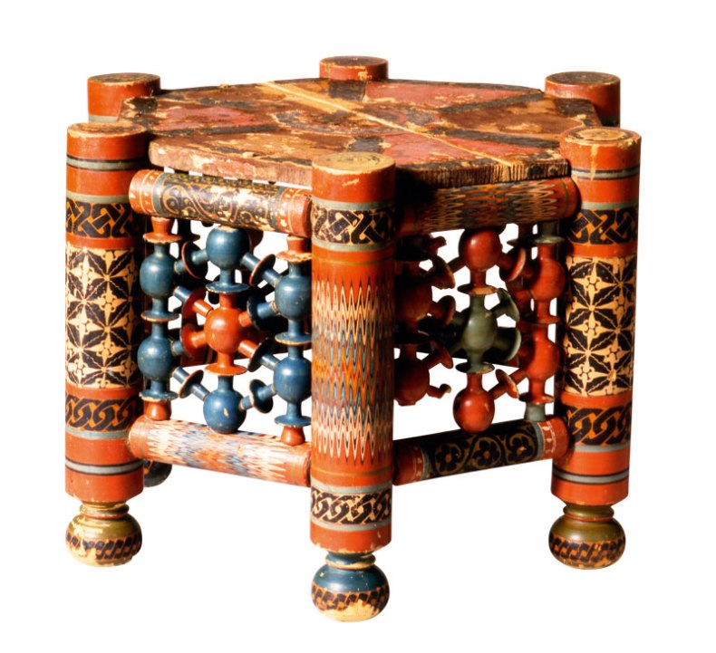Hexagonal table (11th–12th century), Afghanistan. David Collection, Copenhagen