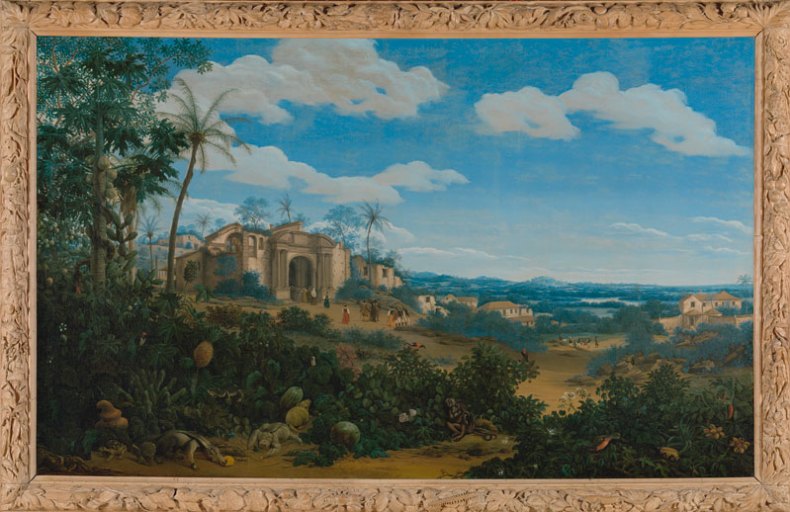 View of Olinda (1662), Frans Post. Brazil Rijksmuseum, Amsterdam. Apollo magazine