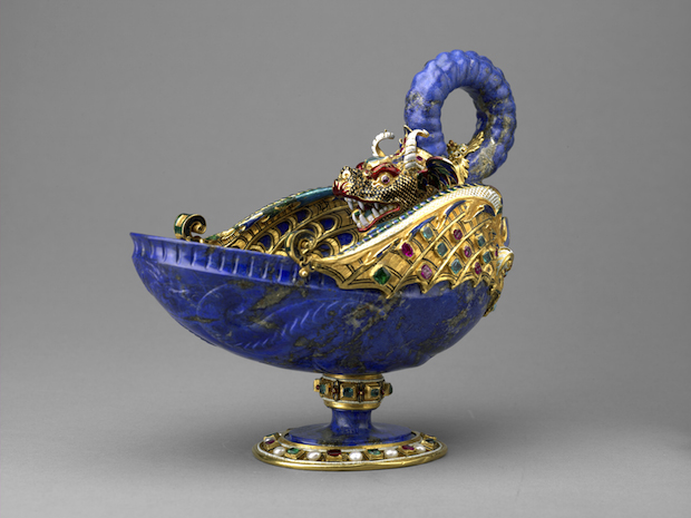 Lapis Lazuli Dragon Cup