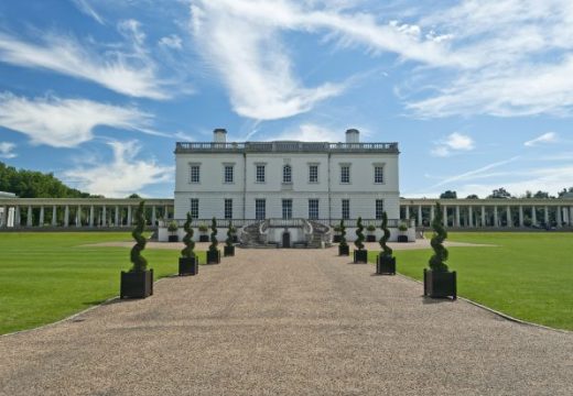 The Queen’s House, Greenwich, designed by Inigo Jones in 1616 and completed in 1635. Royal Museums Greenwich