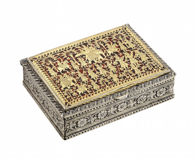 A Pratapgarh box (late 19th/early 20th century), India.