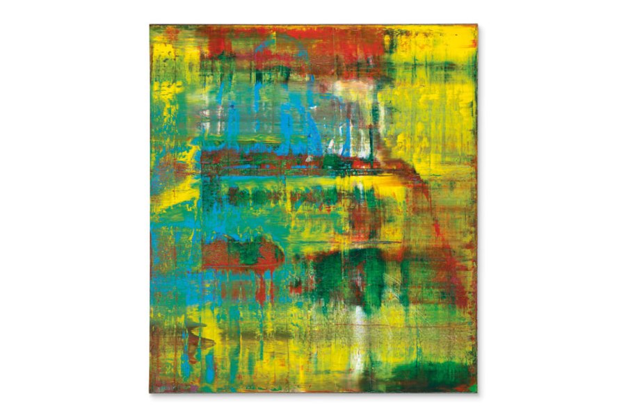 Abstraktes Bild (1994), Gerhard Richter. Courtesy Christie's New York