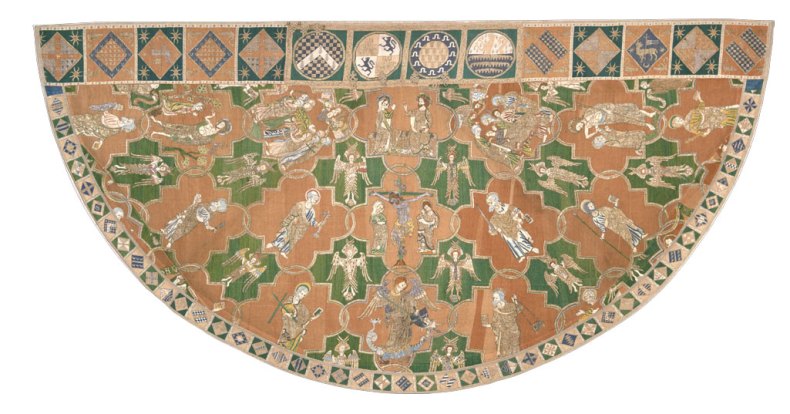 The Syon Cope (detail; 1310–20), English. Victoria and Albert Museum, London