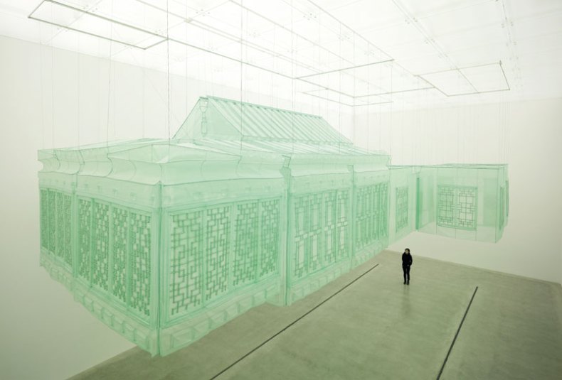 Seoul Home/Seoul Home/Kanazawa Home/Beijing Home (2012), Do Ho Suh. Photo: Jeon, Taegsu; © Do Ho Suh