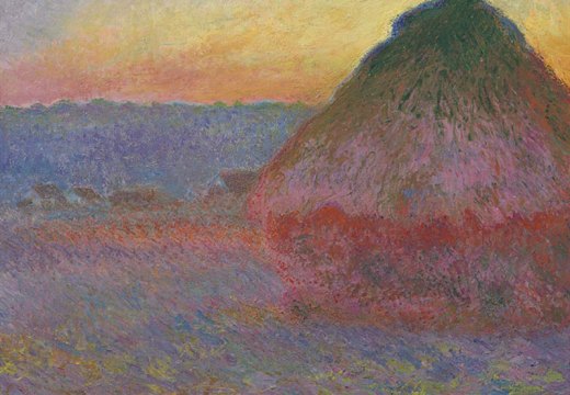 Meule (Grainstack) (1891), by Claude Monet, sold for a record $81.4m at Christie's New York.