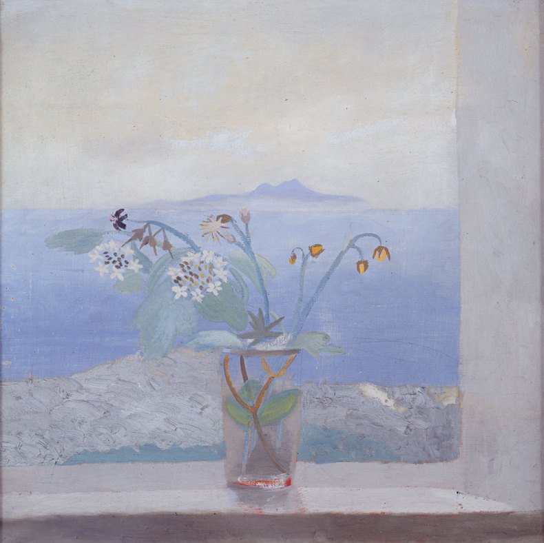 The Isle of Man from St Bees (c. 1945), Winifred Nicholson