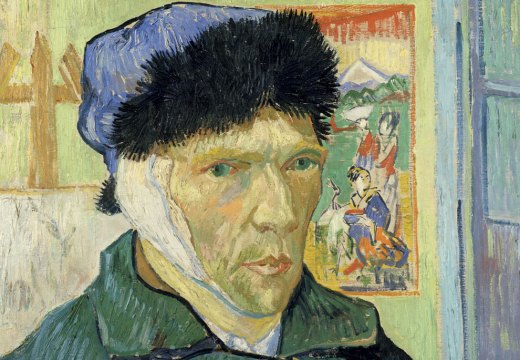 Self-Portrait with Bandaged Ear, 1889, Vincent van Gogh