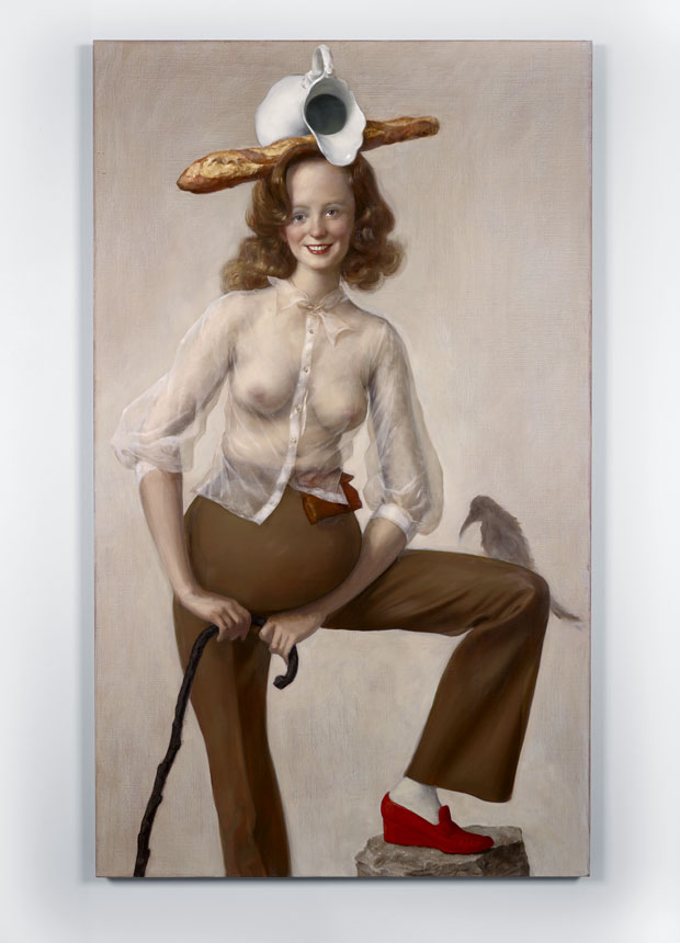 Red Shoe (2016), John Currin. © the artist. Courtesy Sadie Coles HQ, London