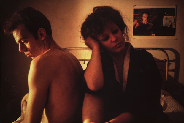 Self-Portrait in Kimono with Brian, NYC (1983), Nan Goldin. © Nan Goldin, Courtesy Matthew Marks Gallery Photo: Lee Stalsworth