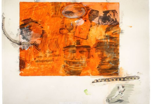 Orange Body (1969), Robert Raschenberg. © DACS