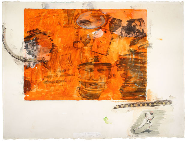 Orange Body (1969), Robert Raschenberg. © DACS