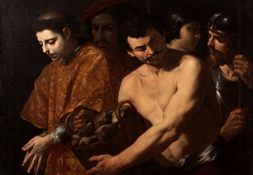 St Stephen taken to his Martyrdom, (c. 1625-30), Andrea Vaccaro