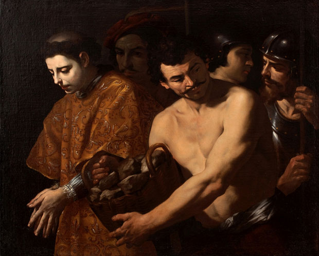 St Stephen taken to his Martyrdom, (c. 1625-30), Andrea Vaccaro