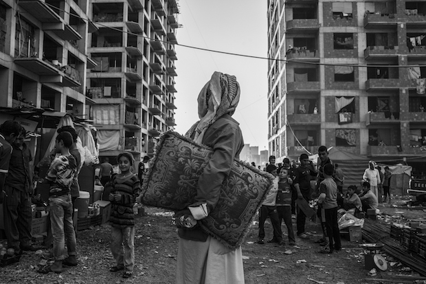 Younes Mohammad, Yezidi Refugee, 2014. Photograph. Courtesy the artist, YSP and ArtRole